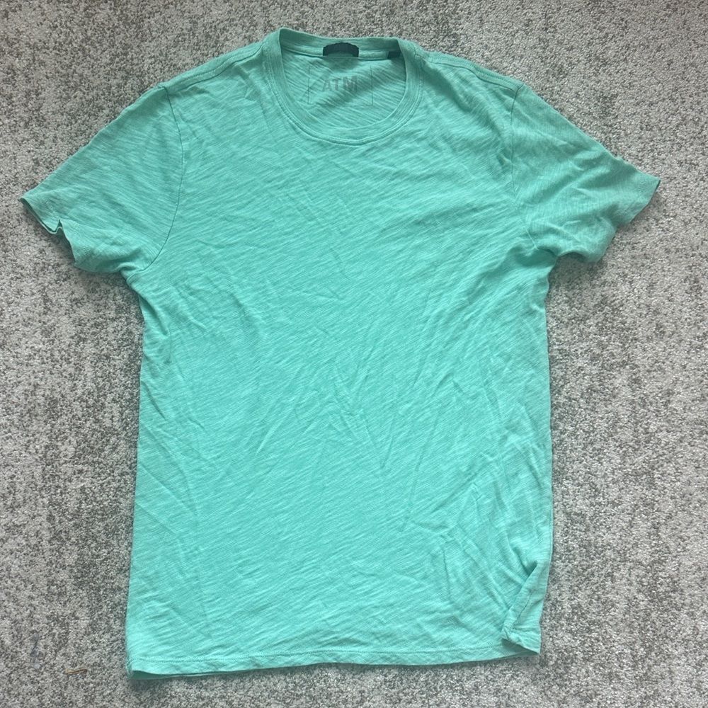 ATM Green Shortsleeved Men’s Cotton Tee S
